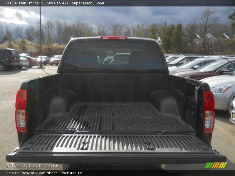 Super Black / Steel 2011 Nissan Frontier S Crew Cab 4x4