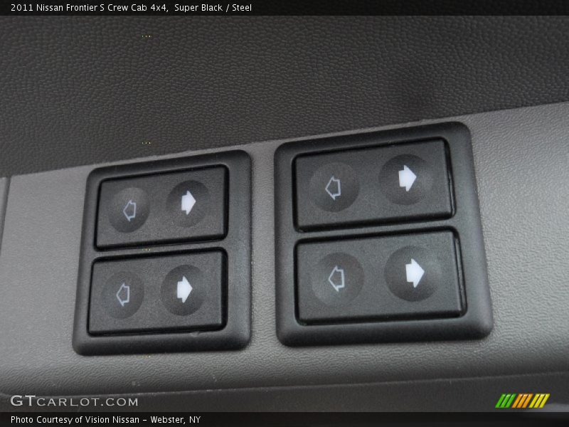 Super Black / Steel 2011 Nissan Frontier S Crew Cab 4x4