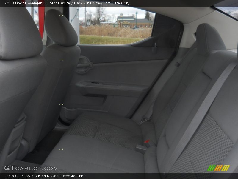 Stone White / Dark Slate Gray/Light Slate Gray 2008 Dodge Avenger SE