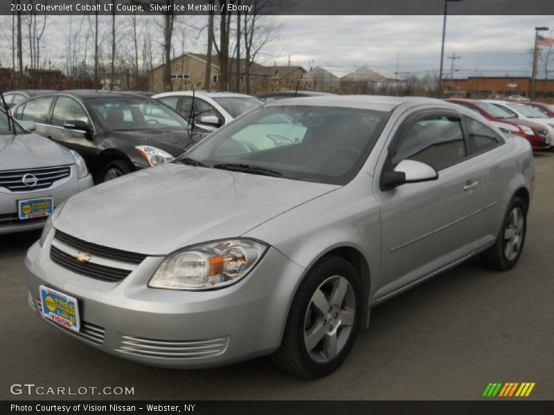 Silver Ice Metallic / Ebony 2010 Chevrolet Cobalt LT Coupe