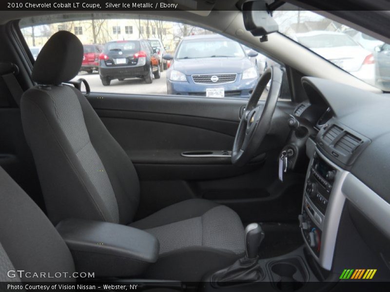 Silver Ice Metallic / Ebony 2010 Chevrolet Cobalt LT Coupe