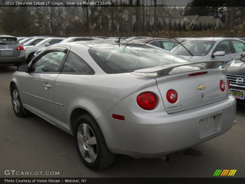 Silver Ice Metallic / Ebony 2010 Chevrolet Cobalt LT Coupe