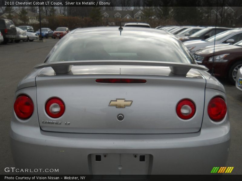 Silver Ice Metallic / Ebony 2010 Chevrolet Cobalt LT Coupe