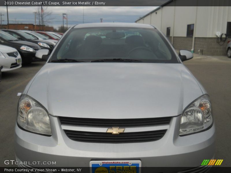 Silver Ice Metallic / Ebony 2010 Chevrolet Cobalt LT Coupe