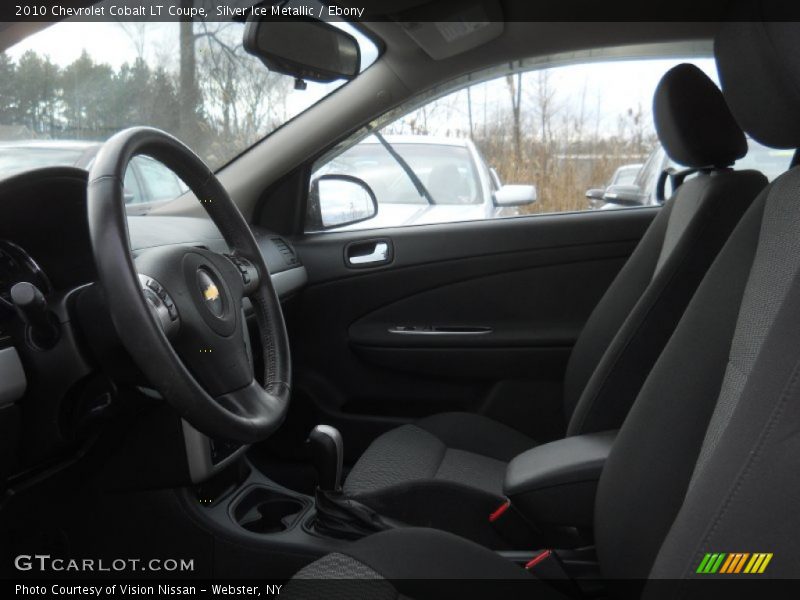 Silver Ice Metallic / Ebony 2010 Chevrolet Cobalt LT Coupe