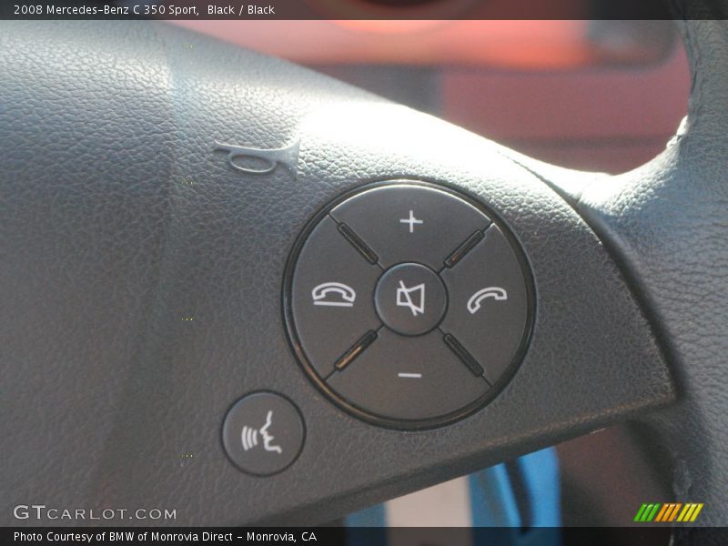 Black / Black 2008 Mercedes-Benz C 350 Sport