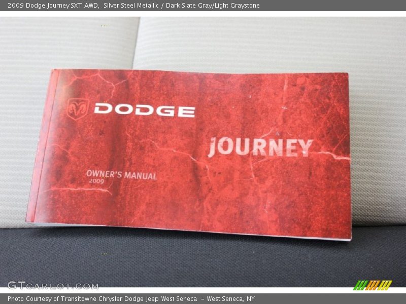 Silver Steel Metallic / Dark Slate Gray/Light Graystone 2009 Dodge Journey SXT AWD