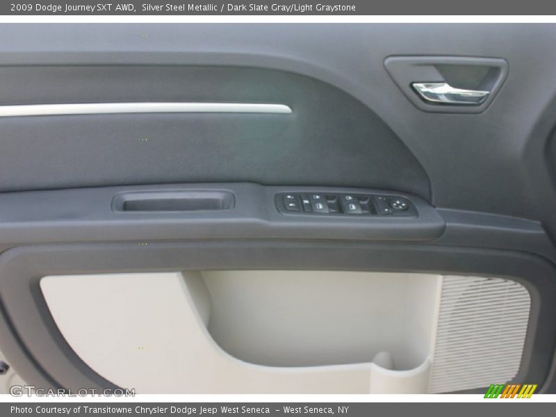 Silver Steel Metallic / Dark Slate Gray/Light Graystone 2009 Dodge Journey SXT AWD