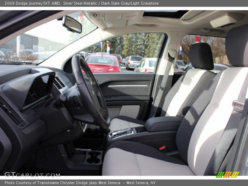Silver Steel Metallic / Dark Slate Gray/Light Graystone 2009 Dodge Journey SXT AWD