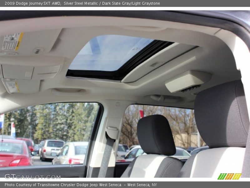 Silver Steel Metallic / Dark Slate Gray/Light Graystone 2009 Dodge Journey SXT AWD