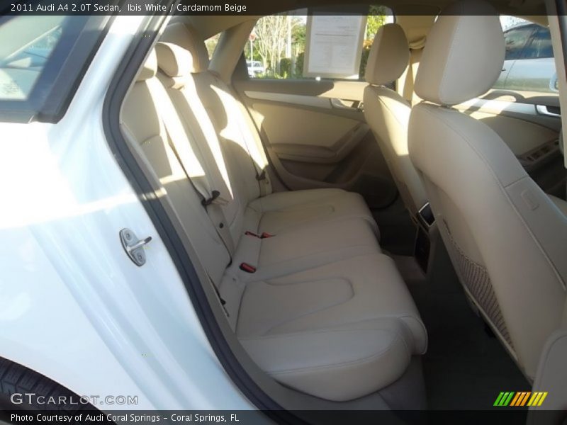 Ibis White / Cardamom Beige 2011 Audi A4 2.0T Sedan