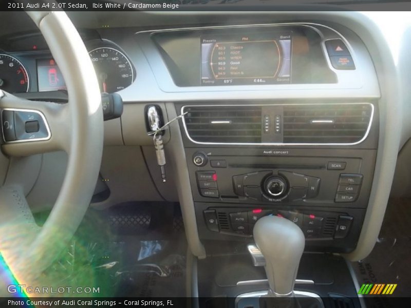 Ibis White / Cardamom Beige 2011 Audi A4 2.0T Sedan