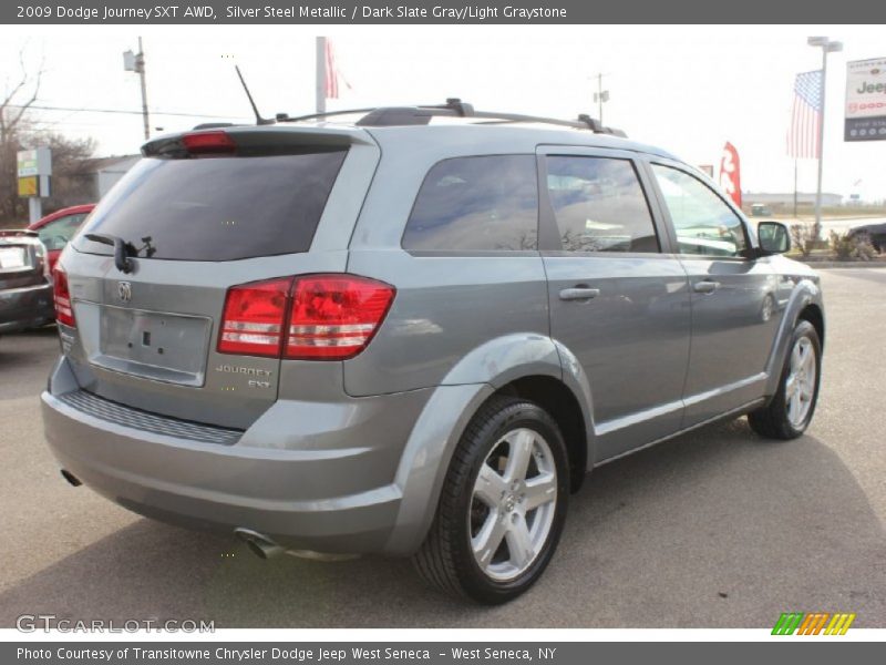 Silver Steel Metallic / Dark Slate Gray/Light Graystone 2009 Dodge Journey SXT AWD
