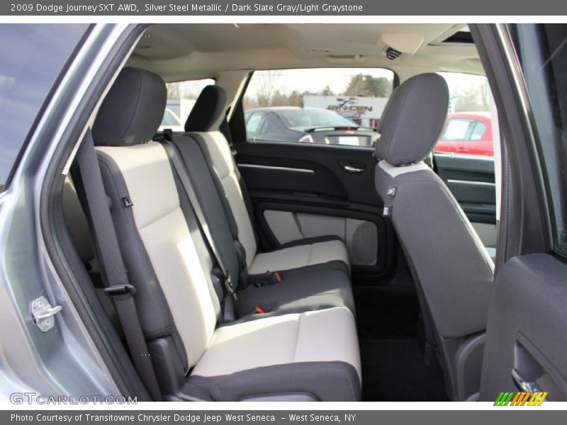 Silver Steel Metallic / Dark Slate Gray/Light Graystone 2009 Dodge Journey SXT AWD