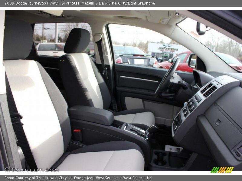 Silver Steel Metallic / Dark Slate Gray/Light Graystone 2009 Dodge Journey SXT AWD