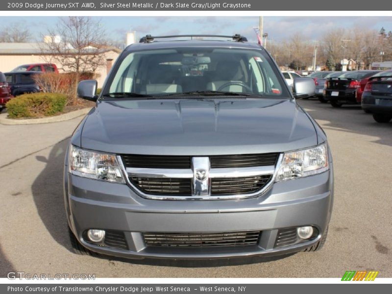Silver Steel Metallic / Dark Slate Gray/Light Graystone 2009 Dodge Journey SXT AWD