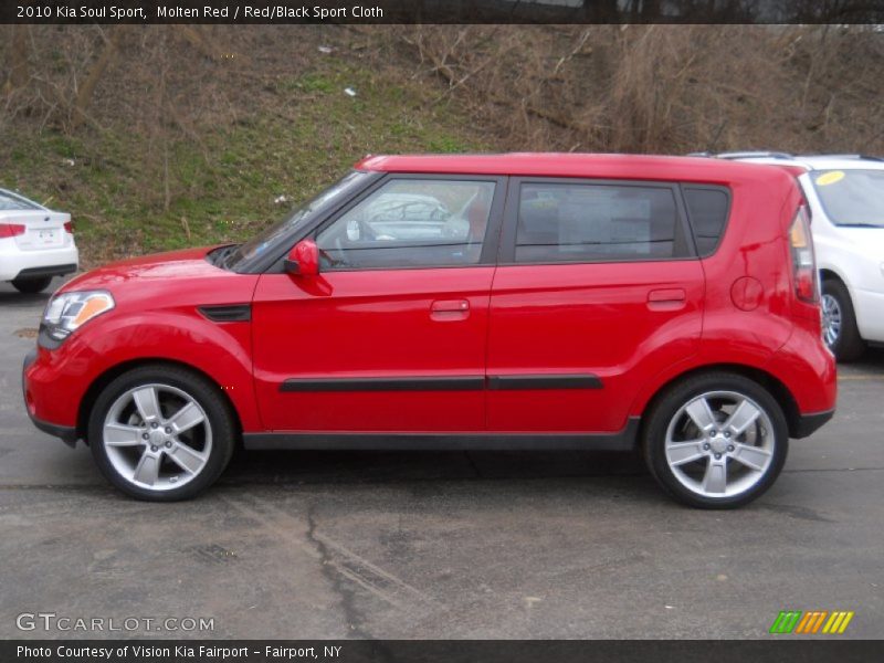  2010 Soul Sport Molten Red