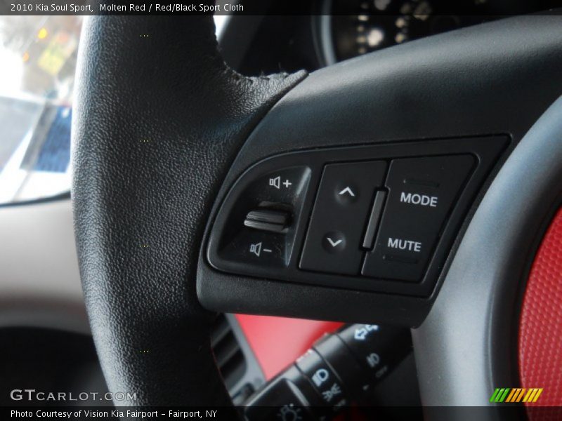 Controls of 2010 Soul Sport