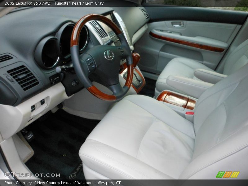  2009 RX 350 AWD Light Gray Interior