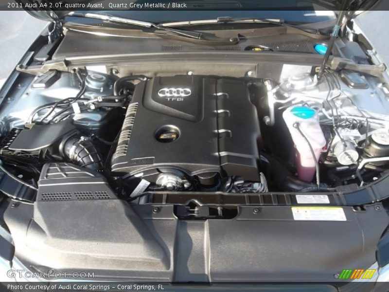 2011 A4 2.0T quattro Avant Engine - 2.0 Liter FSI Turbocharged DOHC 16-Valve VVT 4 Cylinder