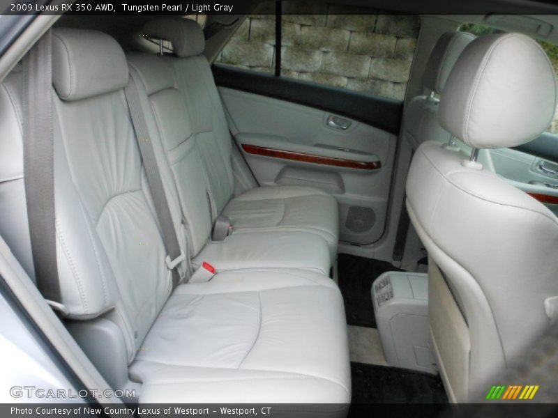 Tungsten Pearl / Light Gray 2009 Lexus RX 350 AWD