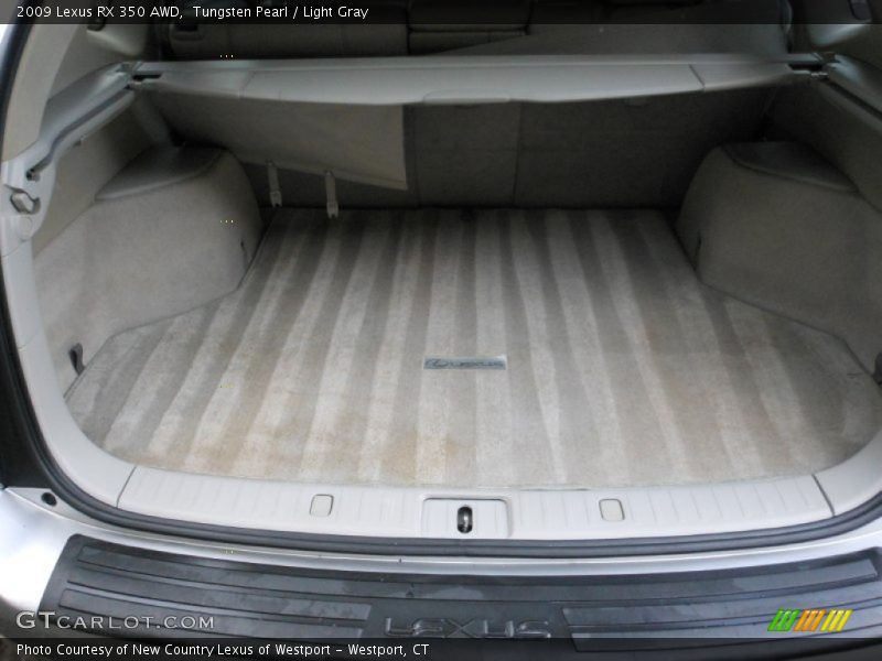 Tungsten Pearl / Light Gray 2009 Lexus RX 350 AWD