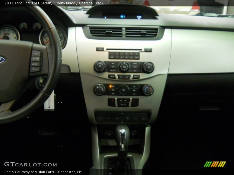 Ebony Black / Charcoal Black 2011 Ford Focus SEL Sedan