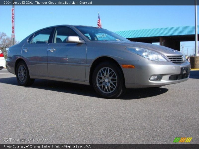 Thunder Cloud Metallic / Light Charcoal 2004 Lexus ES 330