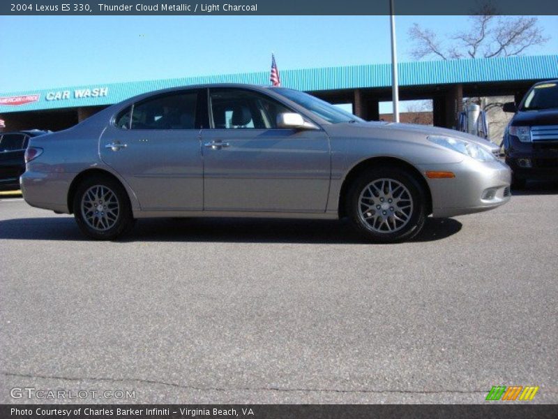 Thunder Cloud Metallic / Light Charcoal 2004 Lexus ES 330