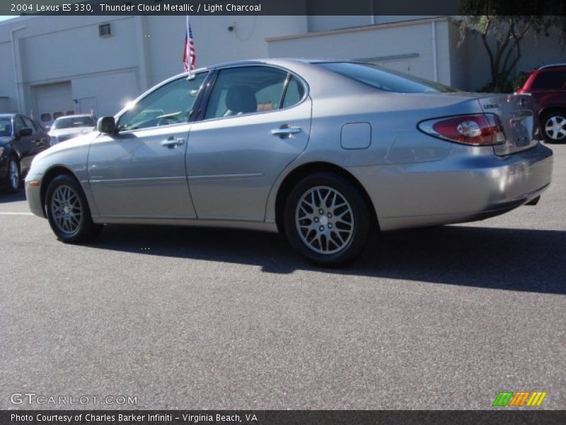 Thunder Cloud Metallic / Light Charcoal 2004 Lexus ES 330