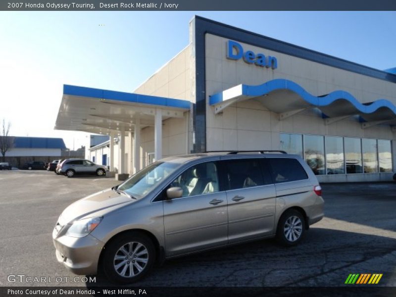 Desert Rock Metallic / Ivory 2007 Honda Odyssey Touring