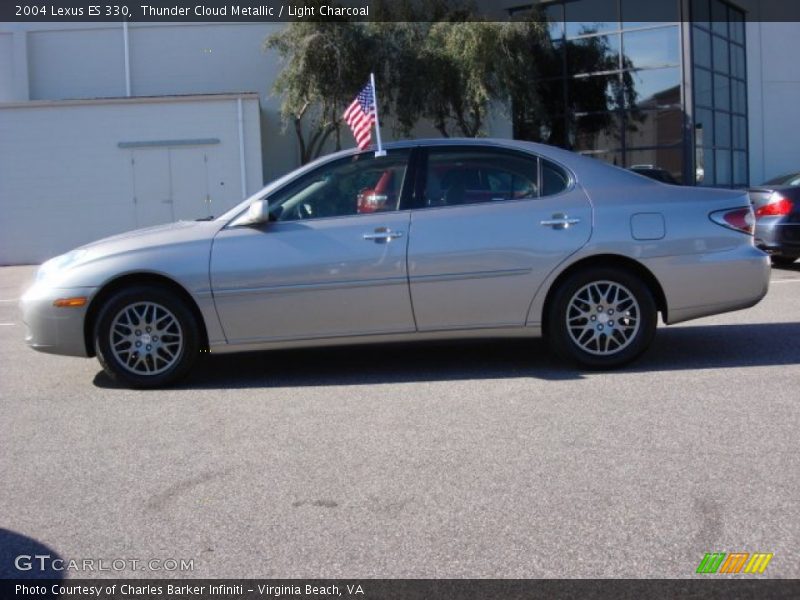 Thunder Cloud Metallic / Light Charcoal 2004 Lexus ES 330