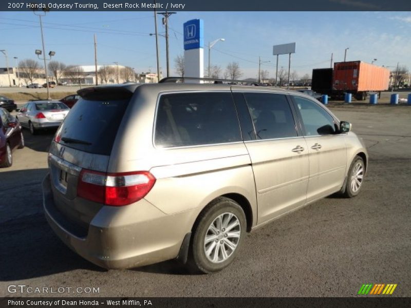 Desert Rock Metallic / Ivory 2007 Honda Odyssey Touring