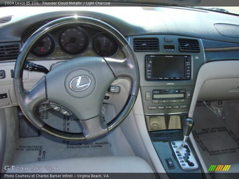 Thunder Cloud Metallic / Light Charcoal 2004 Lexus ES 330