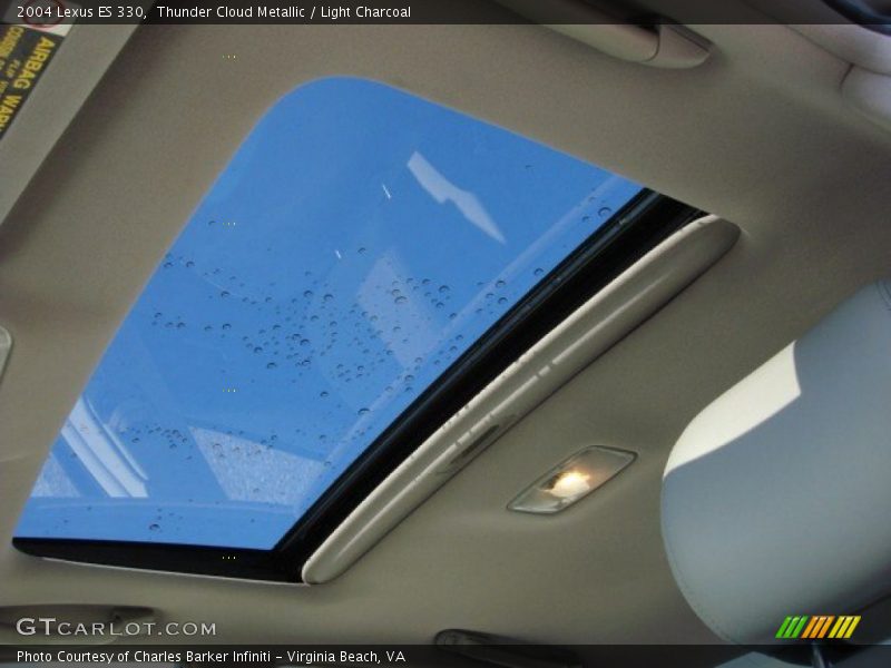 Thunder Cloud Metallic / Light Charcoal 2004 Lexus ES 330