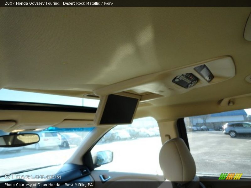 Desert Rock Metallic / Ivory 2007 Honda Odyssey Touring
