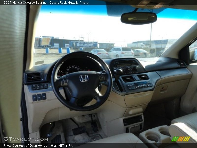 Desert Rock Metallic / Ivory 2007 Honda Odyssey Touring