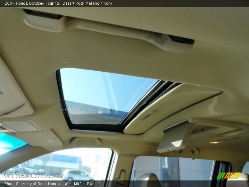 Desert Rock Metallic / Ivory 2007 Honda Odyssey Touring