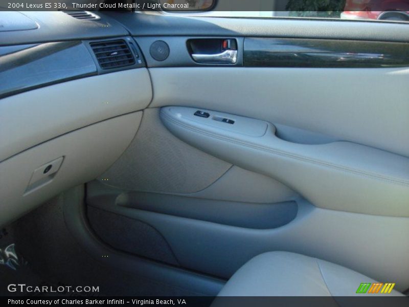 Thunder Cloud Metallic / Light Charcoal 2004 Lexus ES 330
