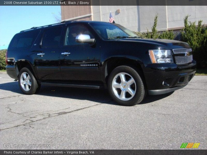 Black / Ebony 2008 Chevrolet Suburban 1500 LTZ 4x4