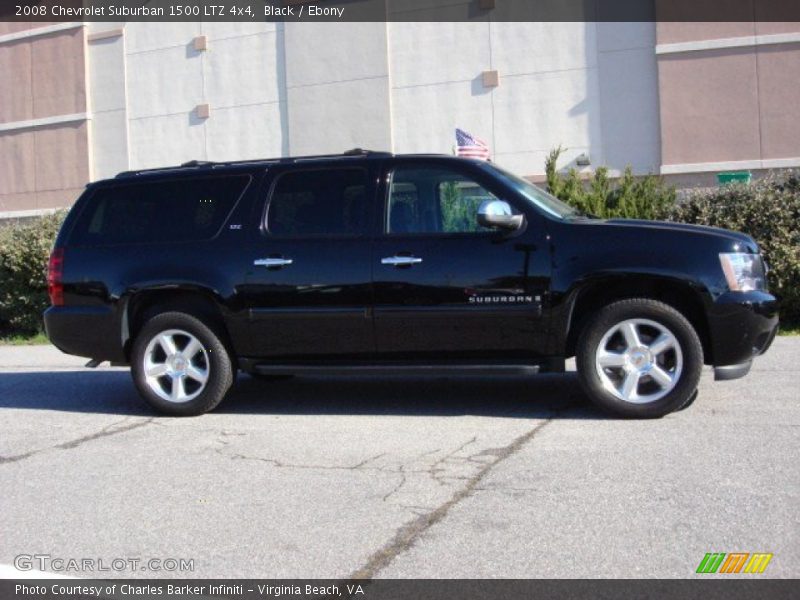 Black / Ebony 2008 Chevrolet Suburban 1500 LTZ 4x4