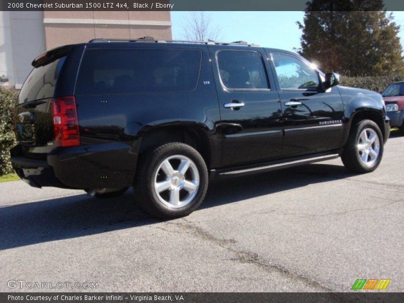Black / Ebony 2008 Chevrolet Suburban 1500 LTZ 4x4