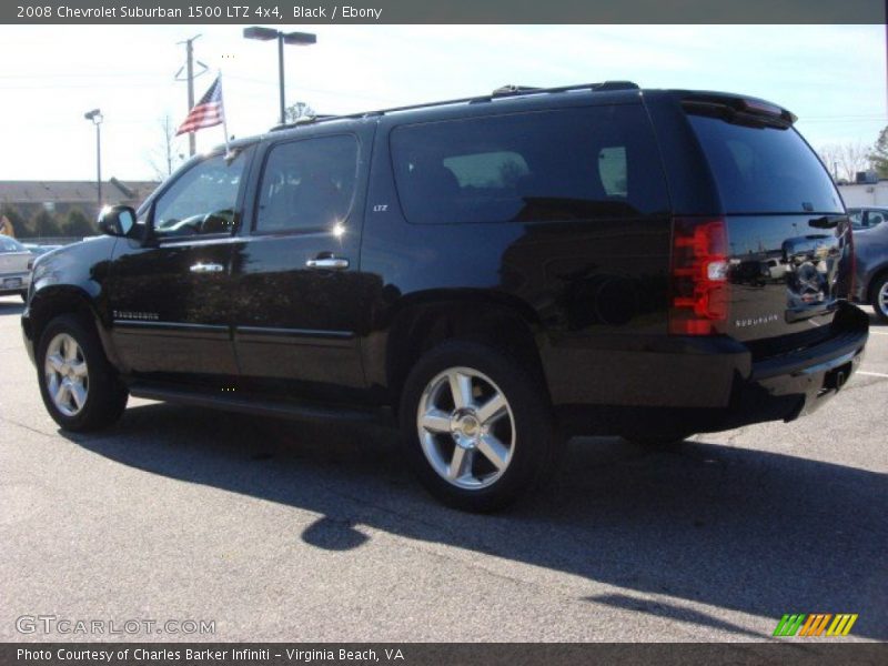 Black / Ebony 2008 Chevrolet Suburban 1500 LTZ 4x4