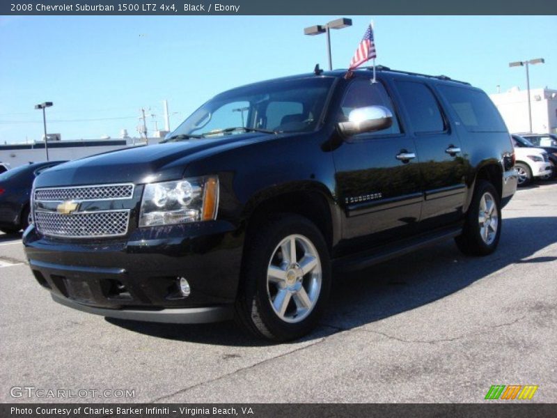 Black / Ebony 2008 Chevrolet Suburban 1500 LTZ 4x4