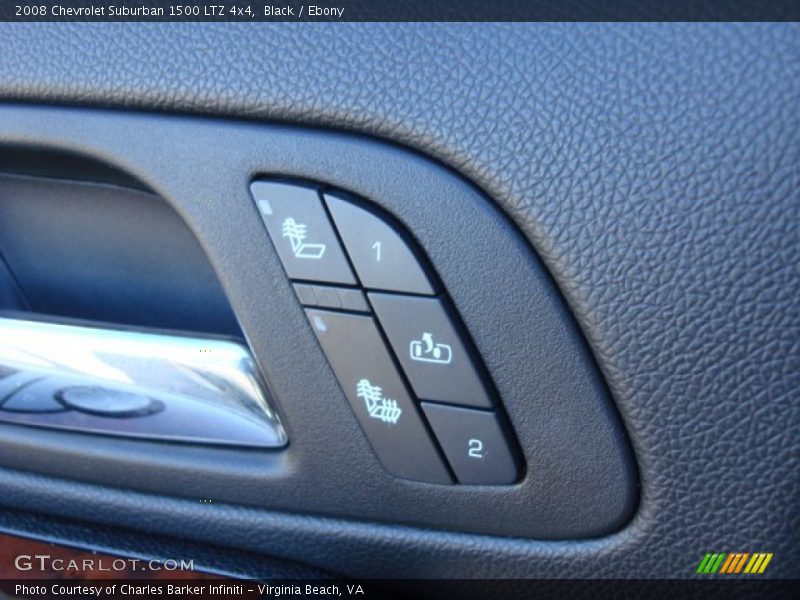 Black / Ebony 2008 Chevrolet Suburban 1500 LTZ 4x4