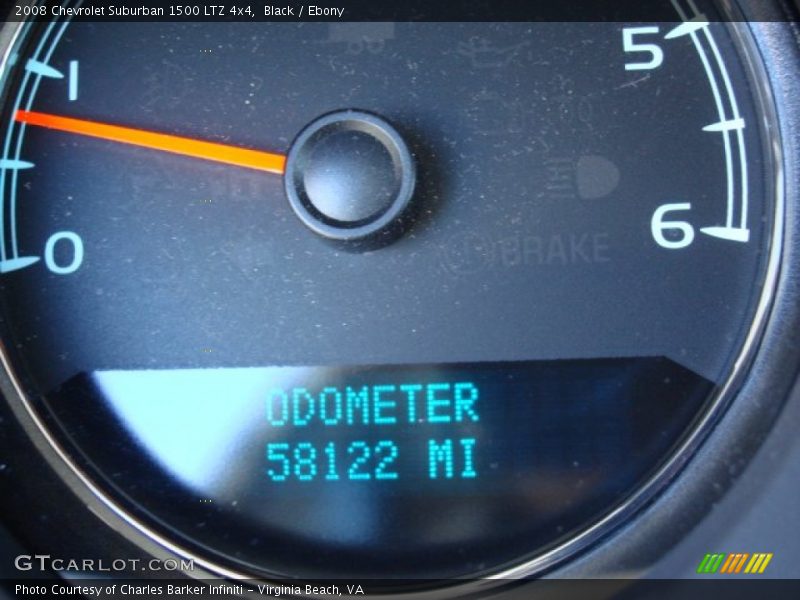 Black / Ebony 2008 Chevrolet Suburban 1500 LTZ 4x4