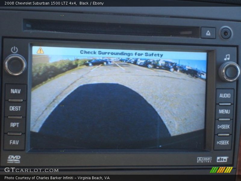 Black / Ebony 2008 Chevrolet Suburban 1500 LTZ 4x4