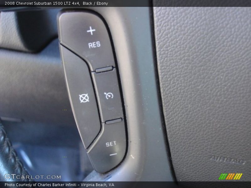 Black / Ebony 2008 Chevrolet Suburban 1500 LTZ 4x4