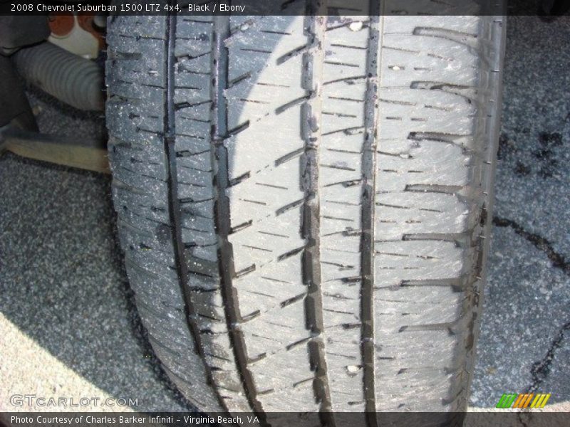 Black / Ebony 2008 Chevrolet Suburban 1500 LTZ 4x4