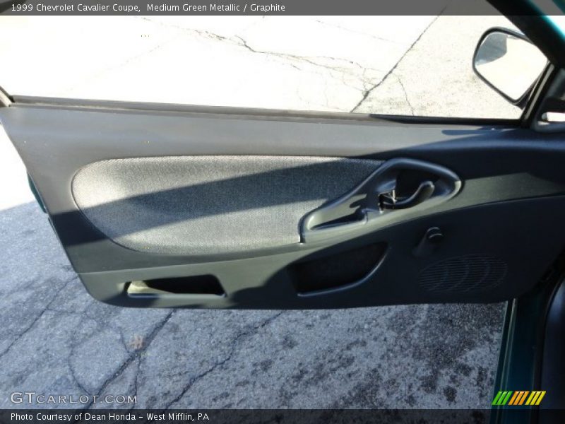 Medium Green Metallic / Graphite 1999 Chevrolet Cavalier Coupe